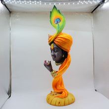 Load image into Gallery viewer, Lord Krishna , Kanha, bal gopal Statue for Home &amp; office decor, temple, diwali Pooja Multi Color