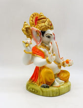 Load image into Gallery viewer, Indian Fiber Lord Ganesha Statue for Home &amp; office decor, temple, diwali Pooja