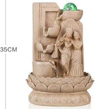 Load image into Gallery viewer, Radhakrishna Water Fountain Pacific Giftware Sacred Hindu Goddes Radhakrishna