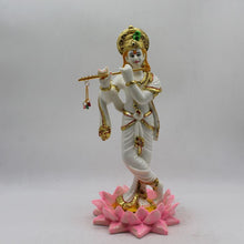 Load image into Gallery viewer, Lord Krishna , Kanha, bal gopal Statue for Home &amp; office decor, temple, diwali Pooja White