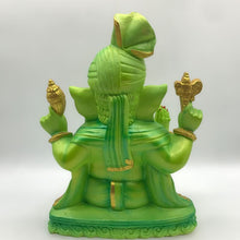 Load image into Gallery viewer, Ganesh Ganesha Ganpati Ganapati Hindu God Ganesh fiber idol