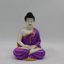 Load image into Gallery viewer, Buddha buddh buddha sitting medium Showpiece Multi color