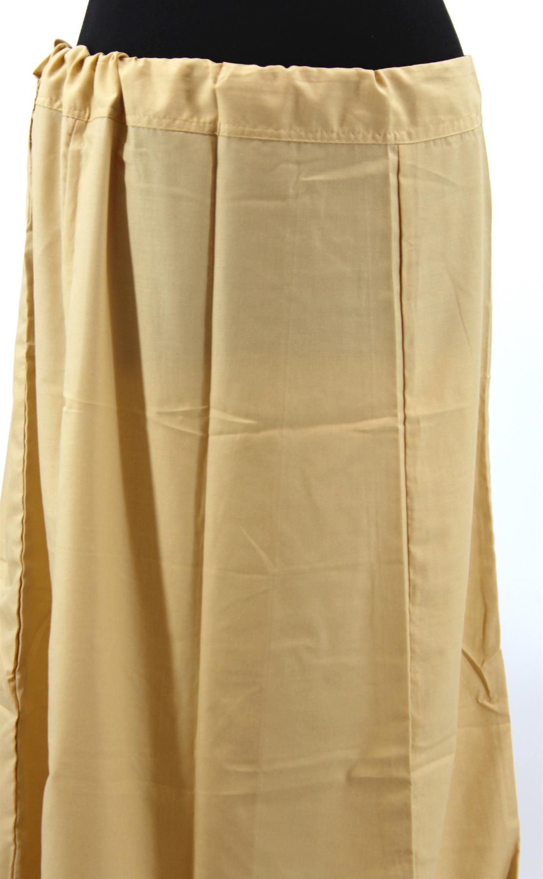 Women's Cotton Indian Readymade Petticoats Inskirt / under skirt Saree Petticoats - XL