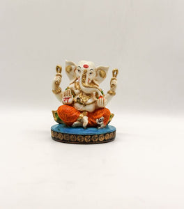 Indian Fiber Lord Ganesha Statue for Home & office decor, temple, diwali Pooja