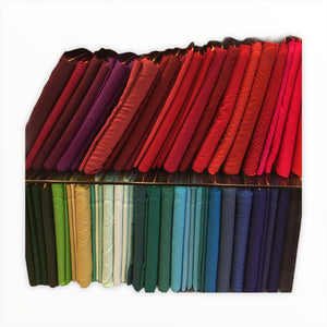 100% Cotton Fabric 90"CM wide By The Metre Craft Quilting Colours Plain Sheeting.