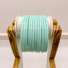 Load image into Gallery viewer, Indian Glass Bangles Bracelet For Women Indian Bangle Set Of 12