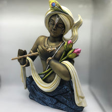 Load image into Gallery viewer, Lord Krishna Kanha Balgopal Shyam Madhava Murari Mohan Statue decoreMulti Color