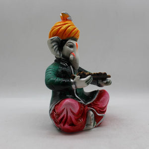 Indian Lord Ganesha Statue for Home & office decor, temple, diwali Pooja,Sitting statue of lord Ganesha