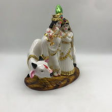 Load image into Gallery viewer, Radha Krishna Statue Kanha Gopala Kanhiya Murari Mohan Shyam MadhavaWhite