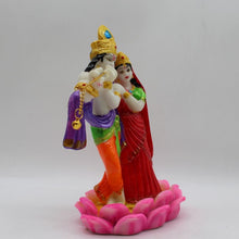 Load image into Gallery viewer, Indian Fiber Lord Radha Krishna Statue for Home &amp; office decor, temple, diwali Pooja