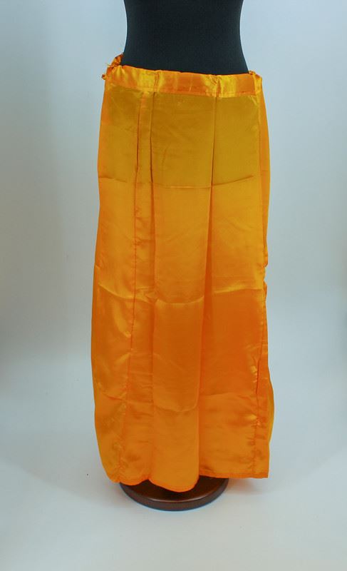 Indian Satin Silk Petticoat Inskirt Lining For Sari