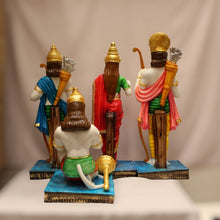 Load image into Gallery viewer, Ram Darbar, Ram Family, Ram,Sita,Laxman,Lakshman,Hanuman idol, statueMulti color