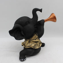 Load image into Gallery viewer, Ganesh Ganesha Ganpati Ganapati Hindu God Hindu God Ganesh fiber idolBlack