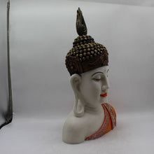 Load image into Gallery viewer, Buddha Sitting Medium,showpiece Decorative Statue Figurine God GiftWhite