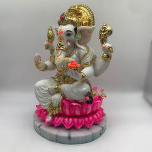 Load image into Gallery viewer, Ganesh Ganesha Ganpati Ganapati Hindu God Hindu God Ganesh fiber idol 1
