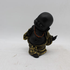 Buddha Sitting Medium,showpiece Decorative Statue Figurine God GiftBlack