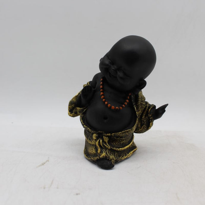 Buddha Sitting Medium,showpiece Decorative Statue Figurine God GiftBlack