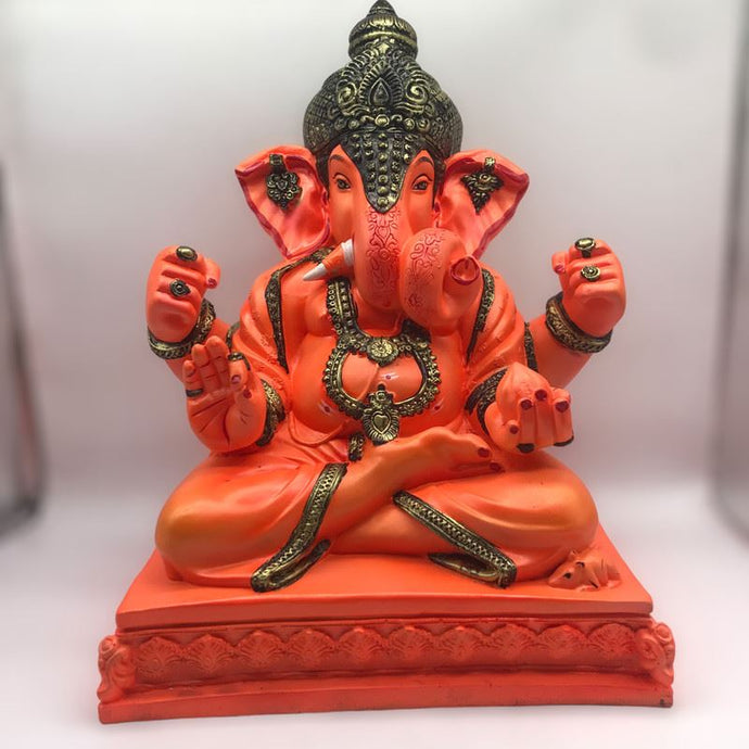 Ganesh Ganesha Ganpati Ganapati Hindu God Ganesh fiber idol
