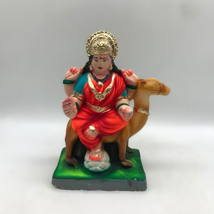 Ambe maa,Ambaji, Durga ma, Bengali Durga ma statue,idol,murti Orange