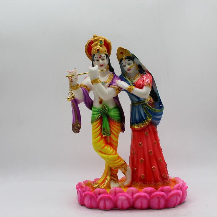 Radha Krishna,Radha Kanha Statue,for Home,office,temple,diwali Pooja multi color