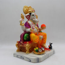Load image into Gallery viewer, Indian Lord Ganesha Statue for Home &amp; office decor, temple, diwali Pooja,Sitting statue of lord Ganesha