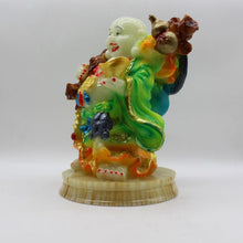 Load image into Gallery viewer, LuckyLaughing Buddha&amp;statue,Happy sitting,Home&amp;office Decor,showpeace,luckey man,Happy man