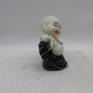 Buddha Sitting Medium,showpiece Decorative Statue Figurine God GiftWhite