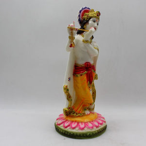 Indian Fiber Lord Krishna Statue for Home & office decor, temple, diwali Pooja