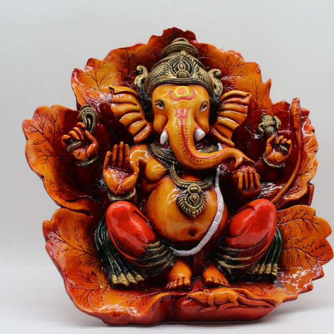 Indian Lord Ganesha Statue for Home & office decor, temple, diwali Pooja,Sitting statue of lord Ganesha