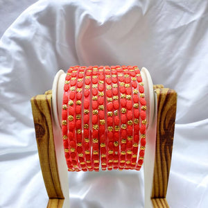 Indian Glass Bangles Set Dot Pattern Bollywood Style Wedding Favour Set Of 12