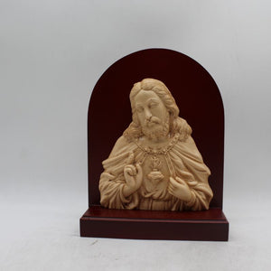 Christian God statue,Ishu khrist,Jesus,Father Of khristian idol Cream Color