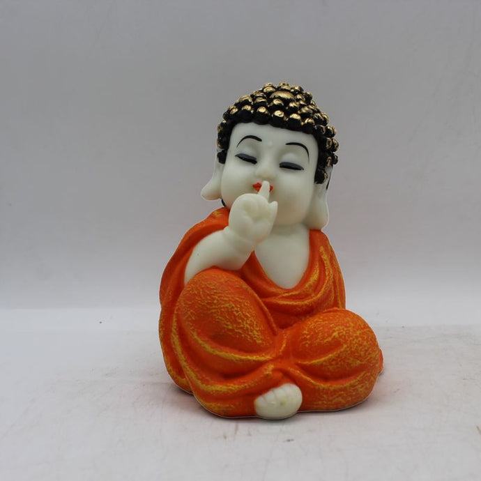 Buddha Sitting Medium,showpiece Decorative Statue Figurine God GiftWhite