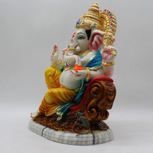 Load image into Gallery viewer, Indian Lord Ganesha Statue for Home &amp; office decor, temple, diwali Pooja,Sitting statue of lord Ganesha