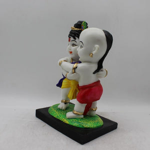 Lord Krishna,Kanha,Bal gopal Statue,Home,Temple,Office decore with sudama white