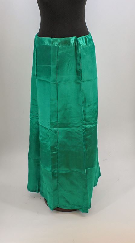 Indian Satin Silk Petticoat Inskirt Lining For Sari