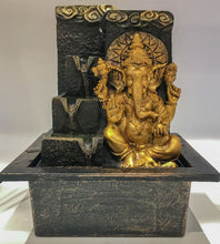 Load image into Gallery viewer, Ganesh Water Fountain Ganesha Zen Meditation Indoor Waterfall