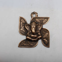 Load image into Gallery viewer, Lord Ganesha Wall Hanging -For Home Decor, Housewarming Gift, Hindu God of Luck..Metal Lord Ganesha Frame Wall Hanging Showpiece
