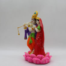 Load image into Gallery viewer, Indian Fiber Lord Radha Krishna Statue for Home &amp; office decor, temple, diwali Pooja