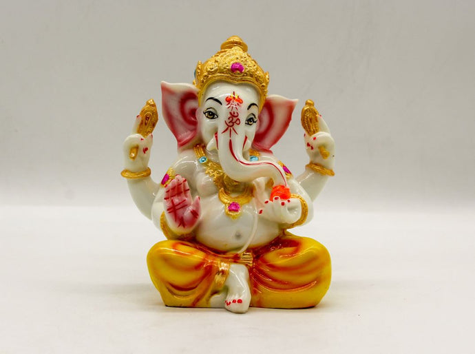 Indian Fiber Lord Ganesha Statue for Home & office decor, temple, diwali Pooja