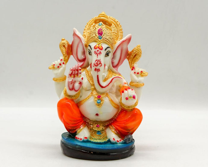 Indian Fiber Lord Ganesha Statue for Home & office decor, temple, diwali Pooja