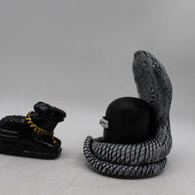Load image into Gallery viewer, Shivling,Shiva Ling,Shiv Lingum,Shankar shivling with Black Nandi Black