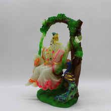 Load image into Gallery viewer, Indian Fiber Lord Radha Krishna Statue for Home &amp; office decor, temple, diwali Pooja