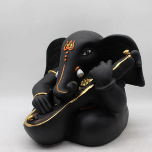Indian Lord Ganesha,Ganpati,Bal Ganesh,Ganesh vinayak,statue of Ganesha Black
