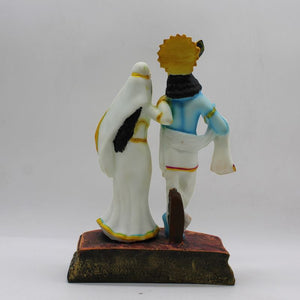 Indian Fiber Lord Radha Krishna Statue for Home & office decor, temple, diwali Pooja