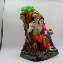 Load image into Gallery viewer, Radha Krishna,Radha Kanha Statue,for Home,office,temple,diwali Pooja multi color