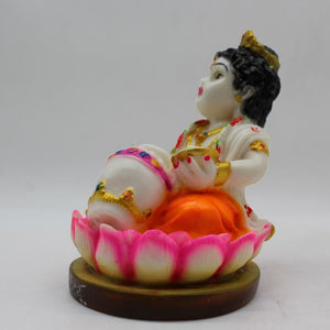 Indian Fiber Lord Krishna Statue for Home & office decor, temple, diwali Pooja