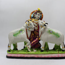 Load image into Gallery viewer, Lord Krishna , Kanha, bal gopal Statue for Home &amp; office decor, temple, diwali Pooja Multi Color