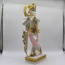 Load image into Gallery viewer, Indian Fiber Lord Krishna Statue for Home &amp; office decor, temple, diwali Pooja