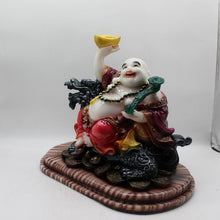 Load image into Gallery viewer, Lucky Laughing Buddha,statue,Happy sitting,luckey man,Happy man Multi color