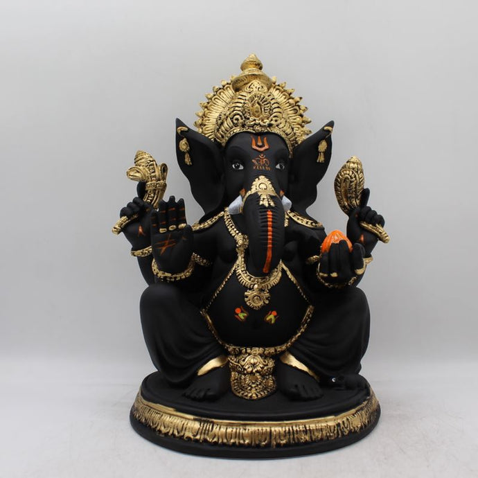 Lord Fancy Ganesha,Ganpati,Bal Ganesh,Ganesh vinayak,statue of Ganesha Black